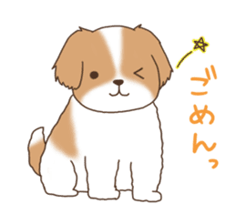 Sticker of cute dogs sticker #5398916
