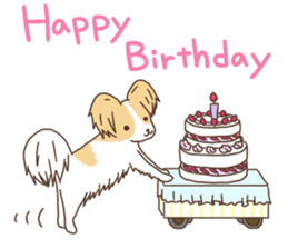 Sticker of cute dogs sticker #5398920