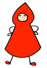 A little red riding hood 2 sticker #5399284