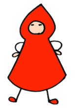 A little red riding hood 2 sticker #5399284