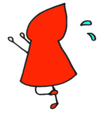 A little red riding hood 2 sticker #5399285