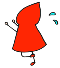 A little red riding hood 2 sticker #5399285