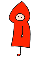 A little red riding hood 2 sticker #5399287