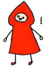 A little red riding hood 2 sticker #5399288