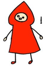 A little red riding hood 2 sticker #5399288