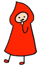 A little red riding hood 2 sticker #5399289