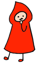 A little red riding hood 2 sticker #5399289