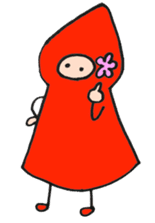 A little red riding hood 2 sticker #5399290