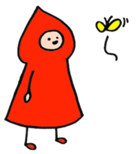 A little red riding hood 2 sticker #5399291