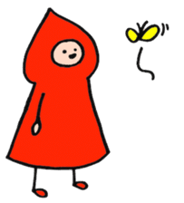 A little red riding hood 2 sticker #5399291