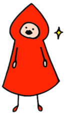 A little red riding hood 2 sticker #5399292
