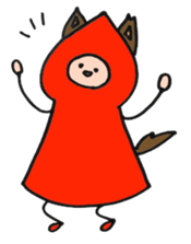 A little red riding hood 2 sticker #5399293