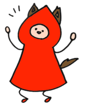A little red riding hood 2 sticker #5399293