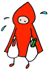 A little red riding hood 2 sticker #5399296