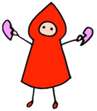 A little red riding hood 2 sticker #5399299