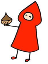 A little red riding hood 2 sticker #5399302