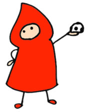 A little red riding hood 2 sticker #5399304