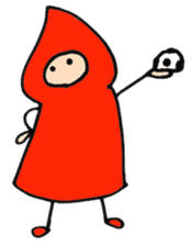 A little red riding hood 2 sticker #5399304