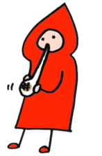 A little red riding hood 2 sticker #5399305