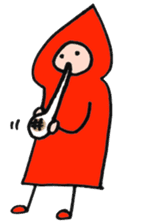 A little red riding hood 2 sticker #5399305