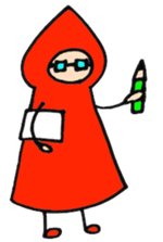 A little red riding hood 2 sticker #5399306