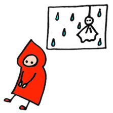 A little red riding hood 2 sticker #5399312