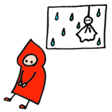 A little red riding hood 2 sticker #5399312