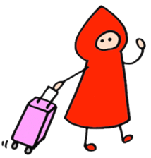 A little red riding hood 2 sticker #5399313