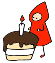 A little red riding hood 2 sticker #5399318