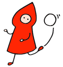 A little red riding hood 2 sticker #5399319