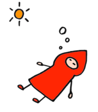 A little red riding hood 2 sticker #5399321