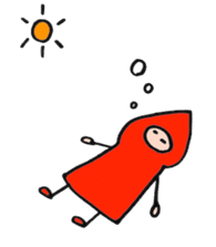 A little red riding hood 2 sticker #5399321