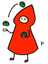 A little red riding hood 2 sticker #5399322