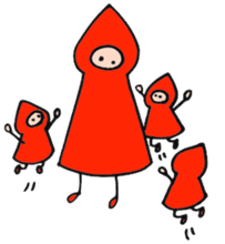 A little red riding hood 2 sticker #5399323