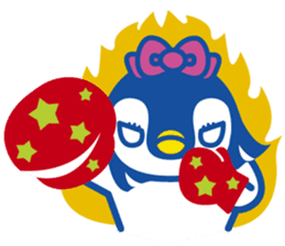 Bobbed Hair Penguin sticker #5399366