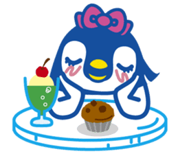 Bobbed Hair Penguin sticker #5399370