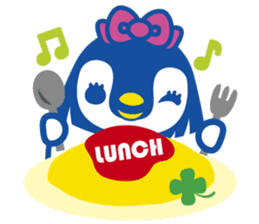 Bobbed Hair Penguin sticker #5399371