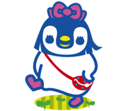 Bobbed Hair Penguin sticker #5399373