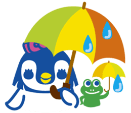 Bobbed Hair Penguin sticker #5399376