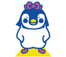 Bobbed Hair Penguin sticker #5399383