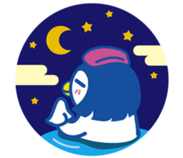 Bobbed Hair Penguin sticker #5399388
