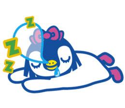Bobbed Hair Penguin sticker #5399391