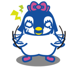 Bobbed Hair Penguin sticker #5399393