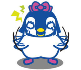 Bobbed Hair Penguin sticker #5399393