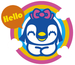 Bobbed Hair Penguin sticker #5399396