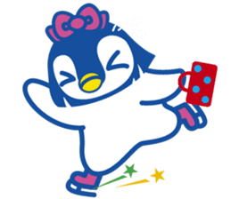 Bobbed Hair Penguin sticker #5399397