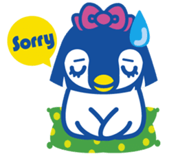 Bobbed Hair Penguin sticker #5399398