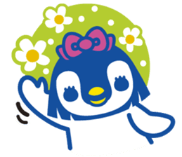 Bobbed Hair Penguin sticker #5399403