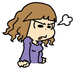 Cute Character Sticker sticker #5399525