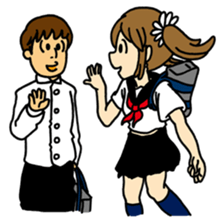 Cute Character Sticker sticker #5399547